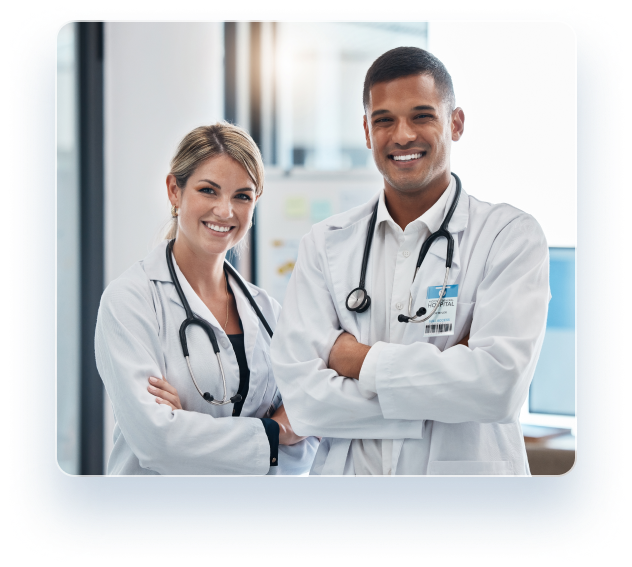 Medical providers team